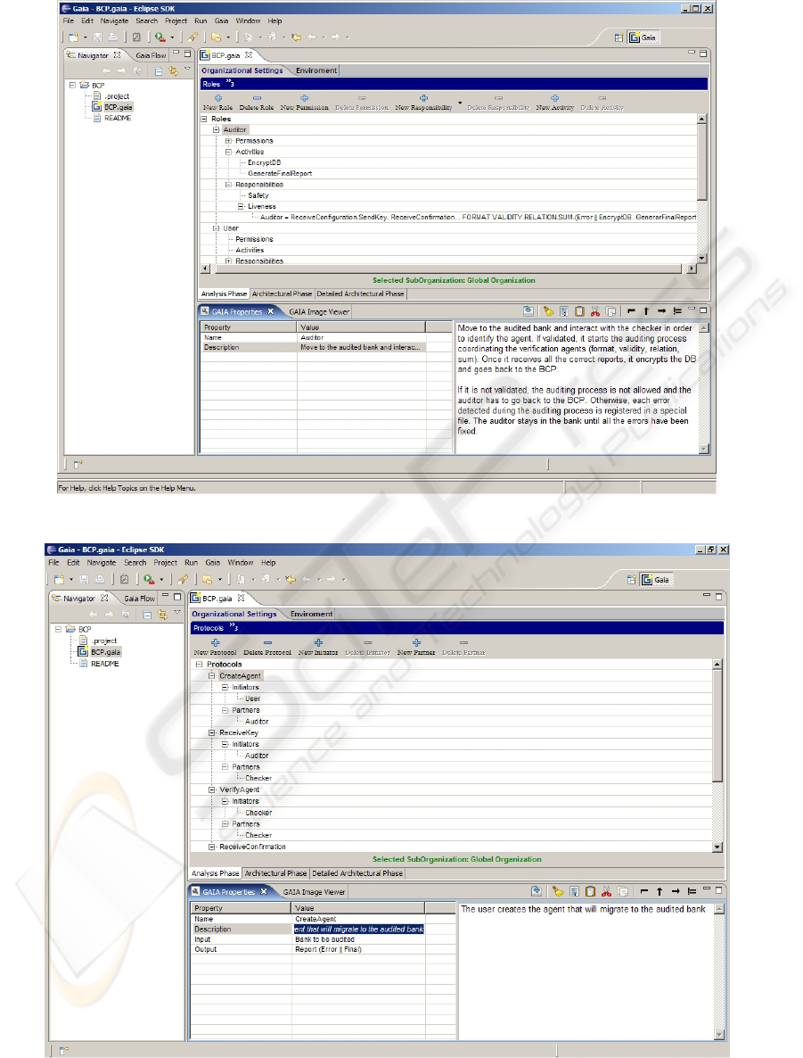 Gaia4e A Tool Supporting The Design Of Mas Using Gaia